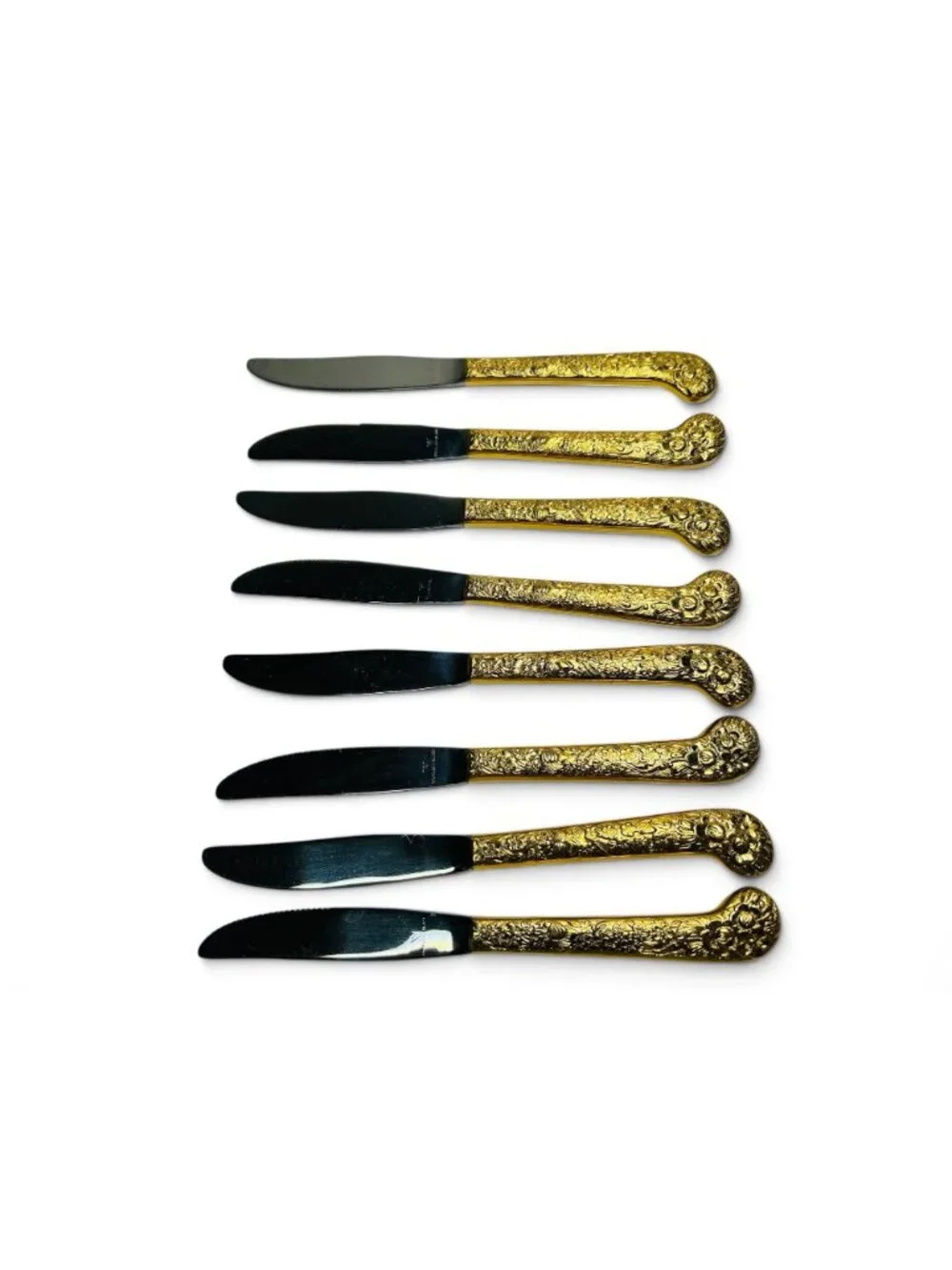 Viners of Sheffield Gold Plated Flatware Set of 31 Pcs VS12 & Box Utensils Cutle